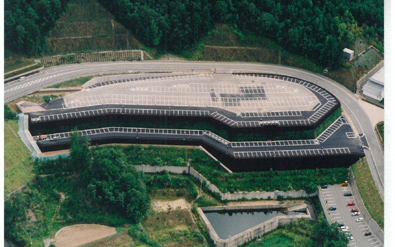 総合建築業 設計施工 株式会社 林工務店 飛騨 世界生活文化センター駐車場造成 高山市千島町