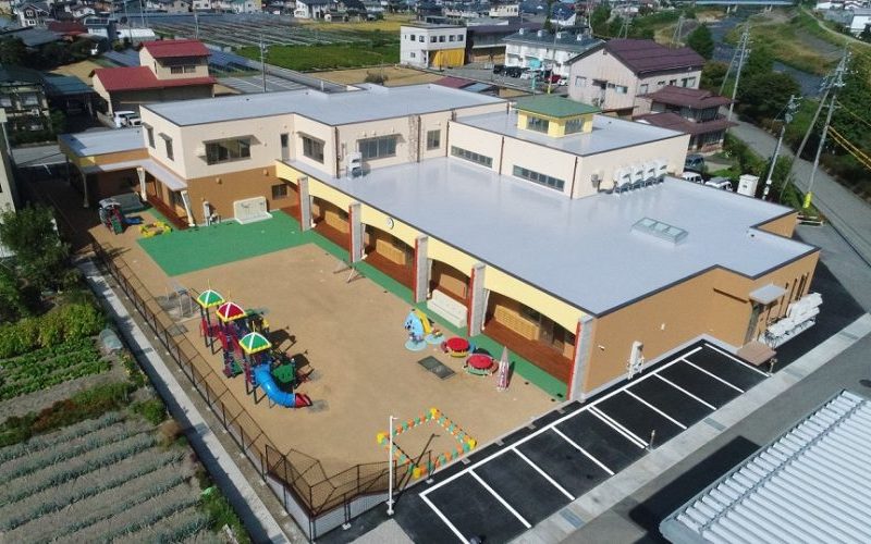 本母保育園　園舎建築及び旧園舎解体工事（高山市本母町）